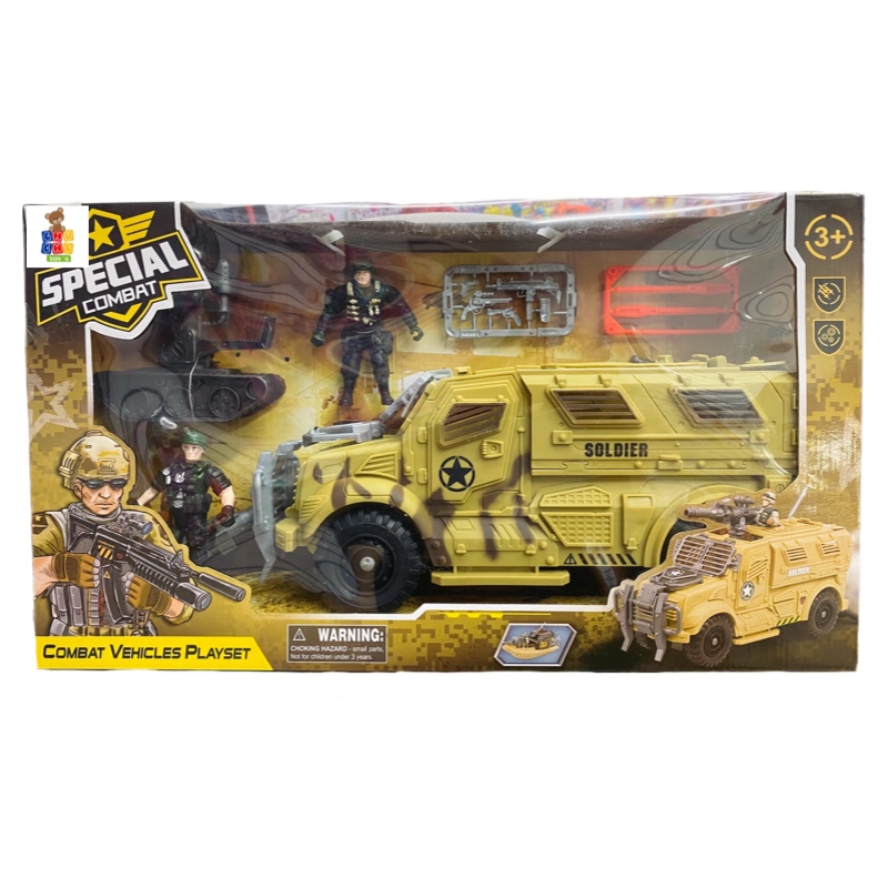 Soldado Camión Figuras Militar Special Combat Juguete