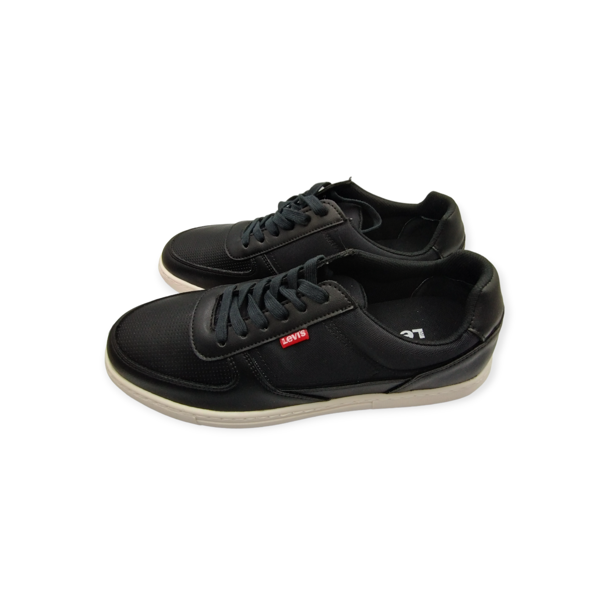 Tenis Levis Casual Hombre Modelo L2222492 Negro Original