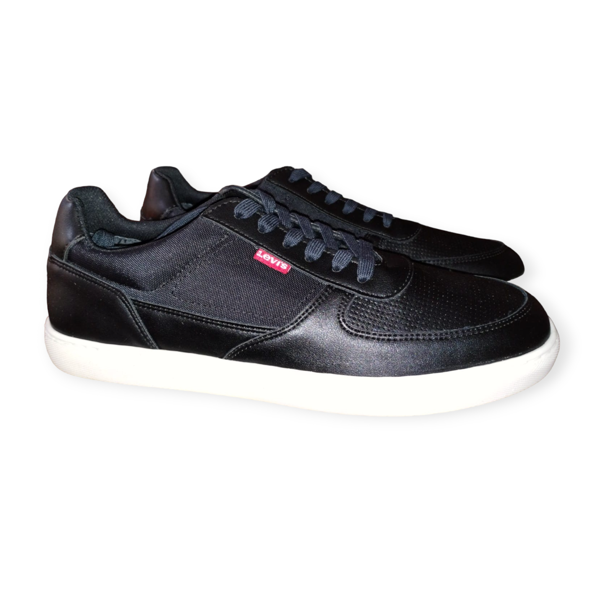 Tenis Levis Casual Hombre Modelo L2222492 Negro Original