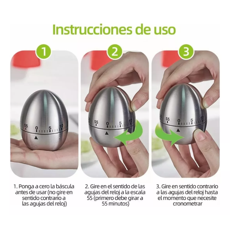 Temporizador para cocina.