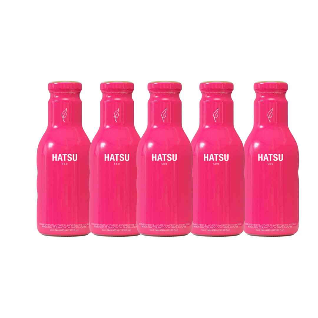 TÉ DE ROSAS HATSU CAJA CON 6 BEBIDAS 
