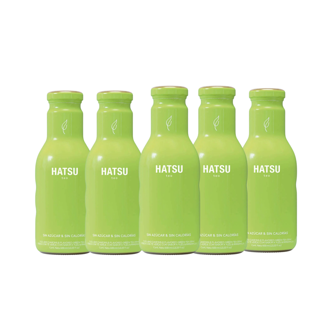 TÉ VERDE HATSU CAJA CON 6 BEBIDAS