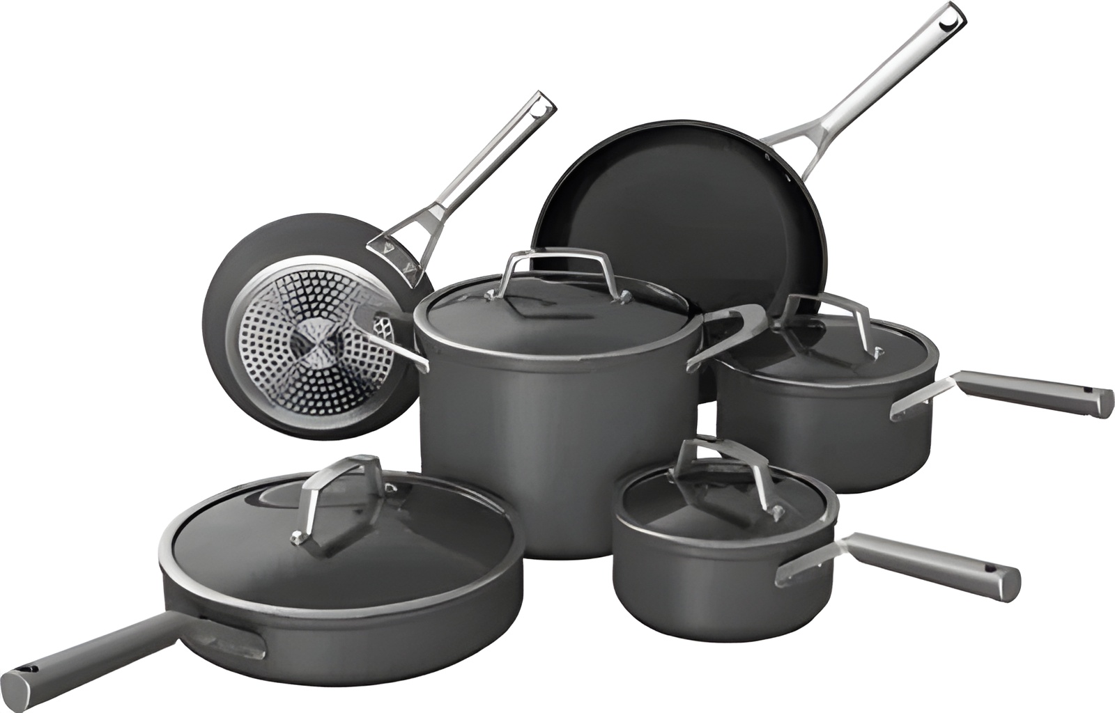 NINJA Batería de Cocina 10 piezas Cookware Set Ninja Foodi NeverStick C39500