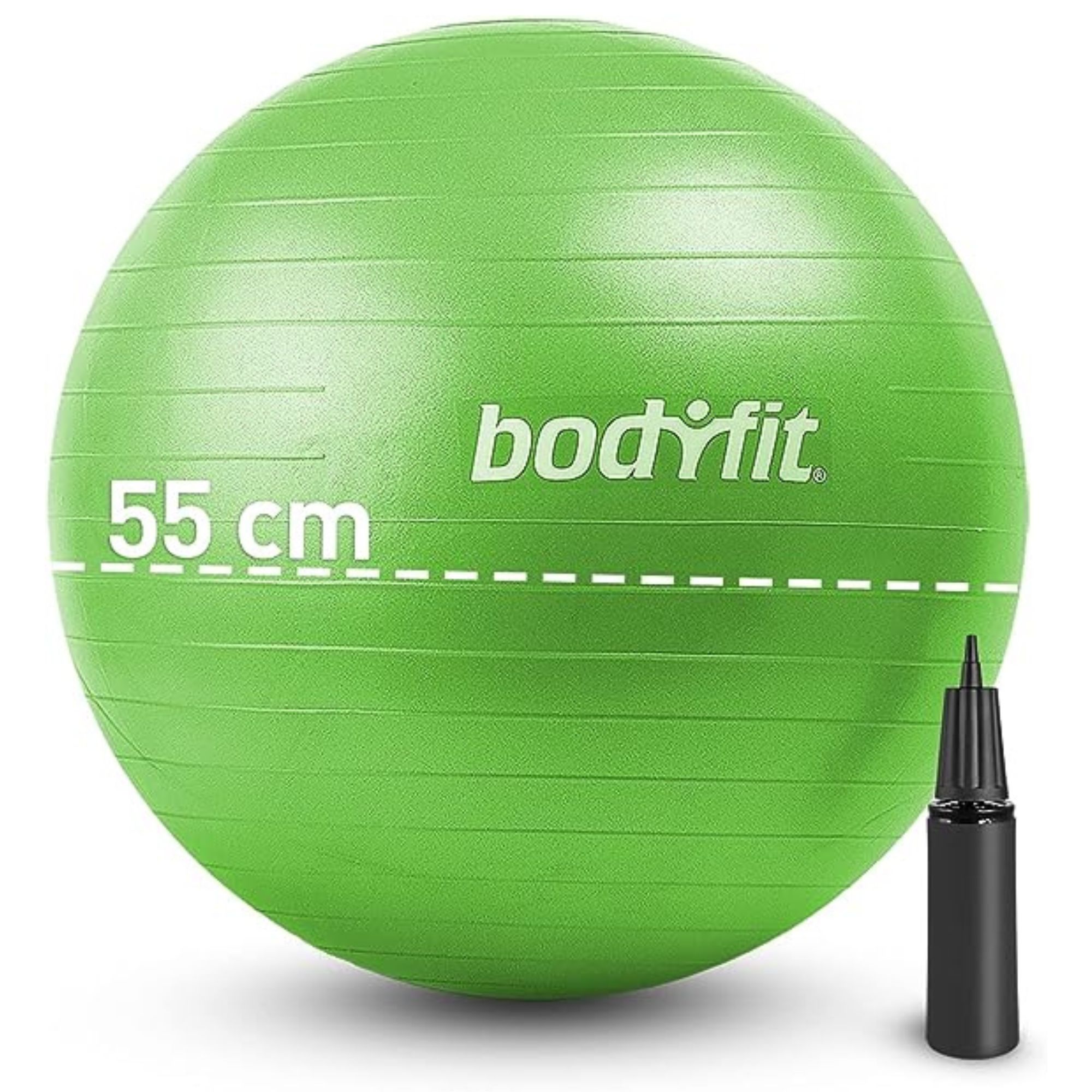 Pelota de Yoga y Fitness Bodyfit 55 cm Naranja