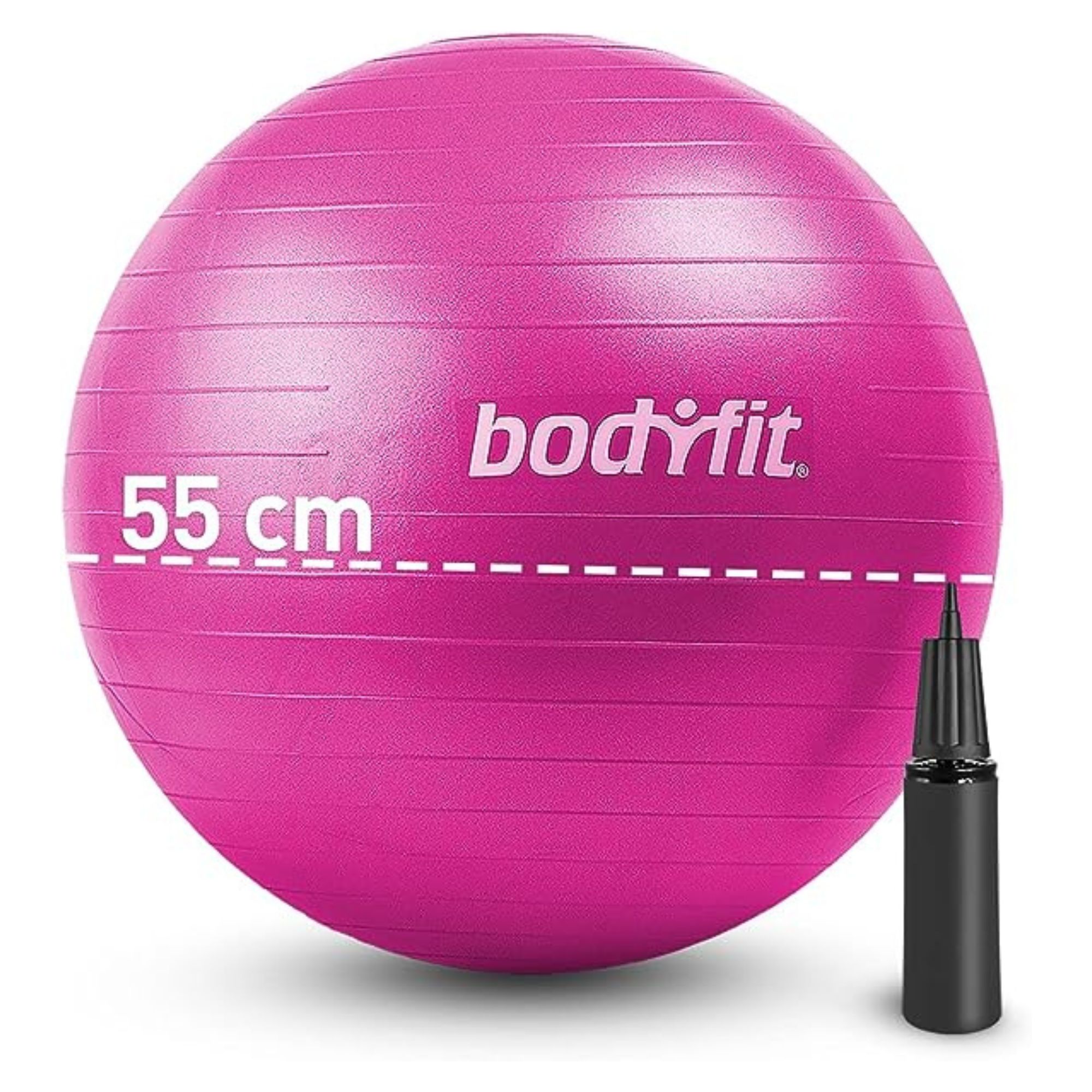 Pelota de Yoga y Fitness Bodyfit 55 cm Naranja