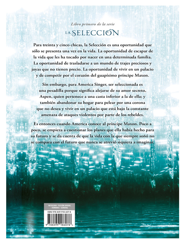 La Selección Libro Autor Kiera Cass