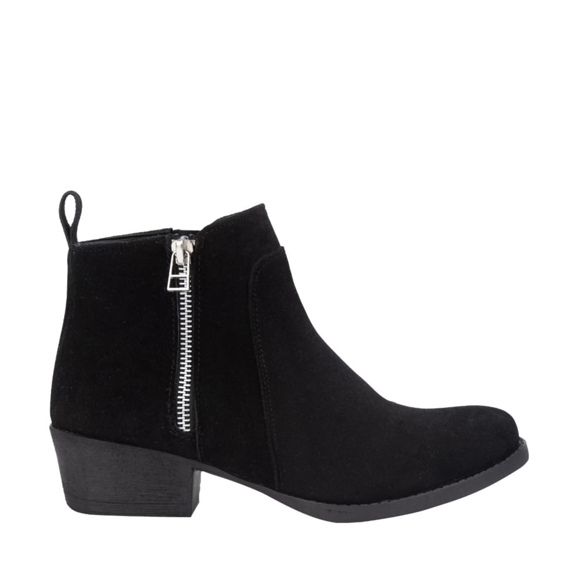 Botas texanas de gamuza Tierra Bendita, con cierres, mod. 1109655