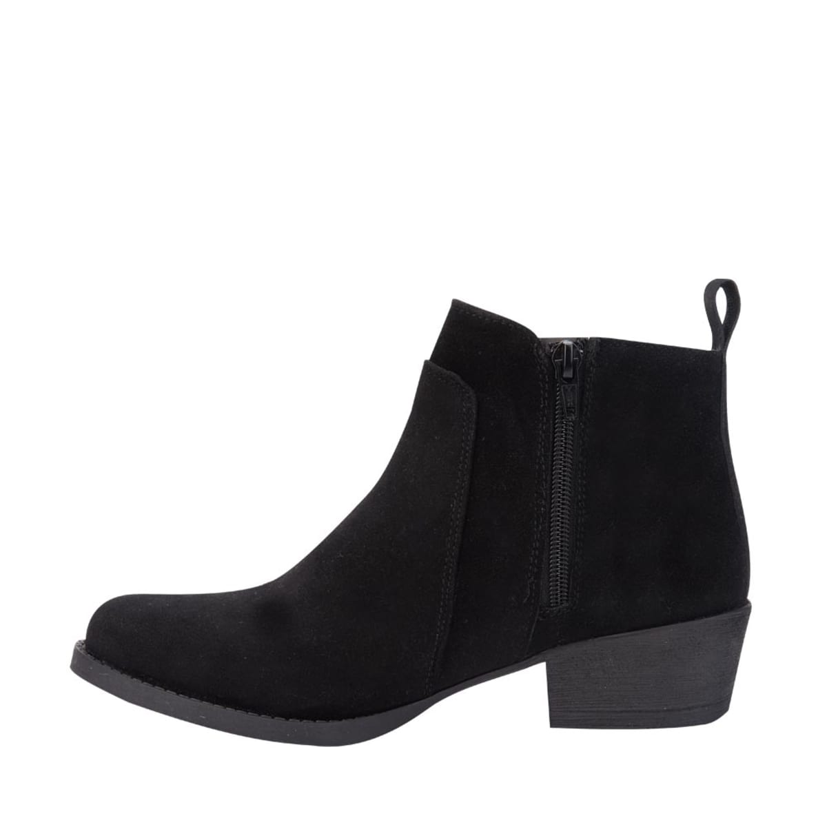 Botas texanas de gamuza Tierra Bendita, con cierres, mod. 1109655