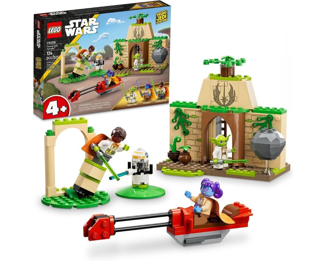 Lego Star Wars Templo Jedi de Tenoo 75358