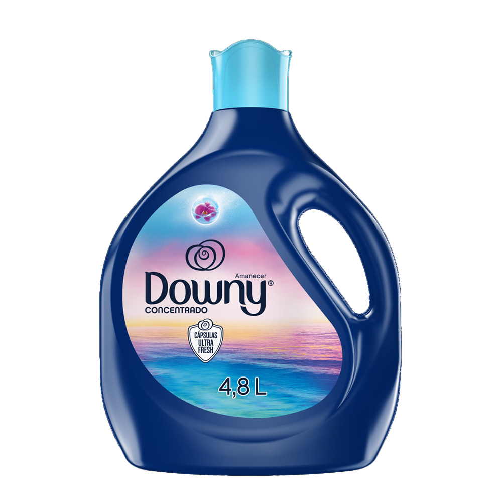 Pack de 2 pzs de Downy Amanecer 5en1 Suavizante Concentrado Líquido 4,8L