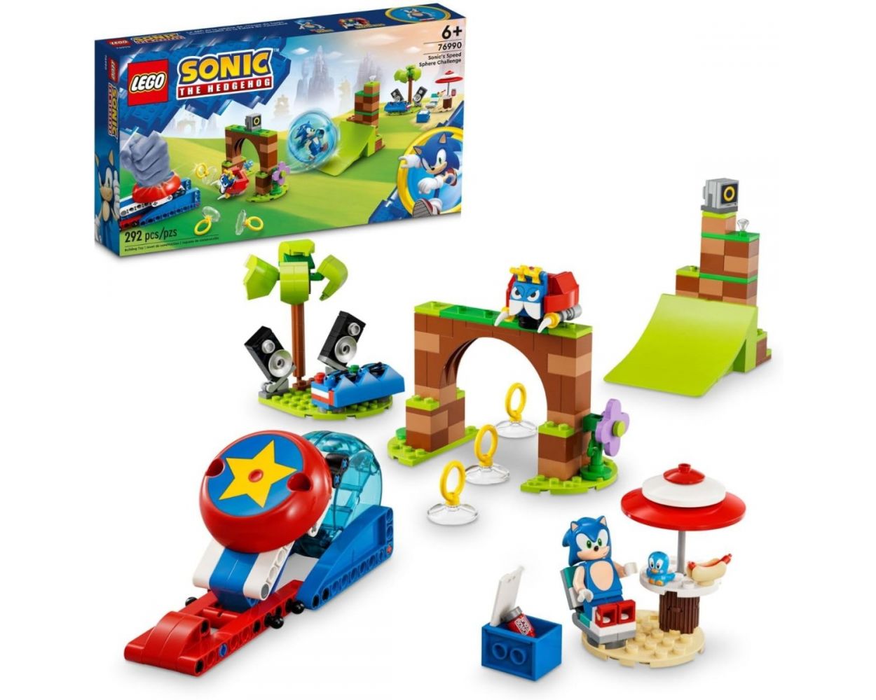 Lego Sonic The Hedgehog Sonic Desafío de la Esfera de Velocidad 76990