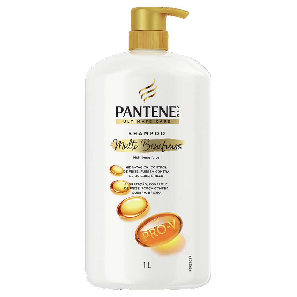 Pantene Pro-V Ultimate Care Multi-Beneficios Shampoo 1 L