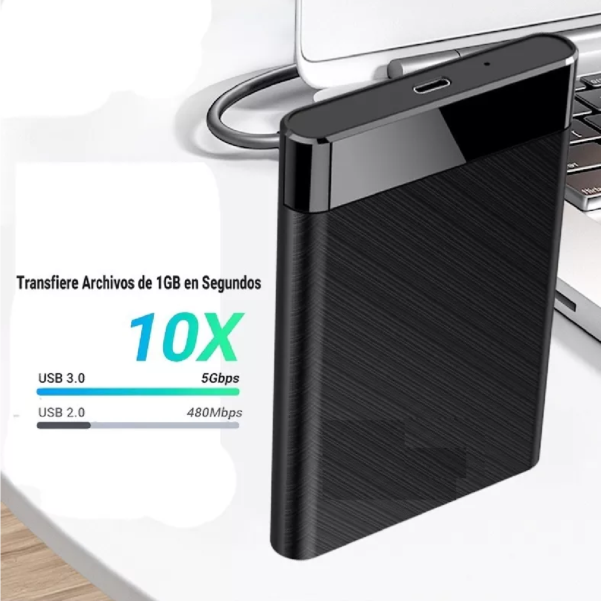 Portatil Usb 3.0 Disco Duro Sata 2.5 Hdd 3tb