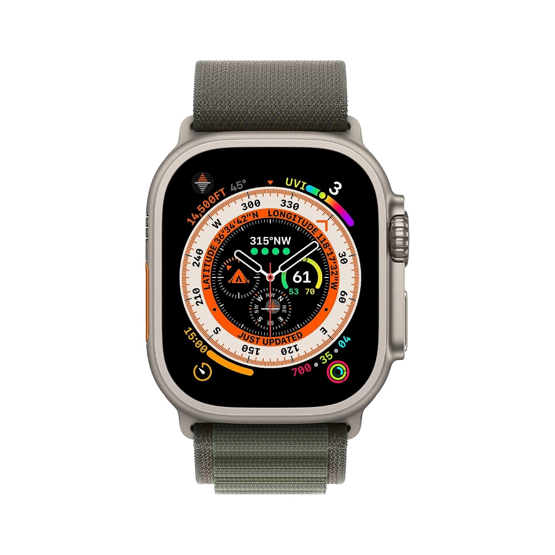 Apple Watch Ultra 49mm Titanium Green Alpine (Reacondicionado Grado A)