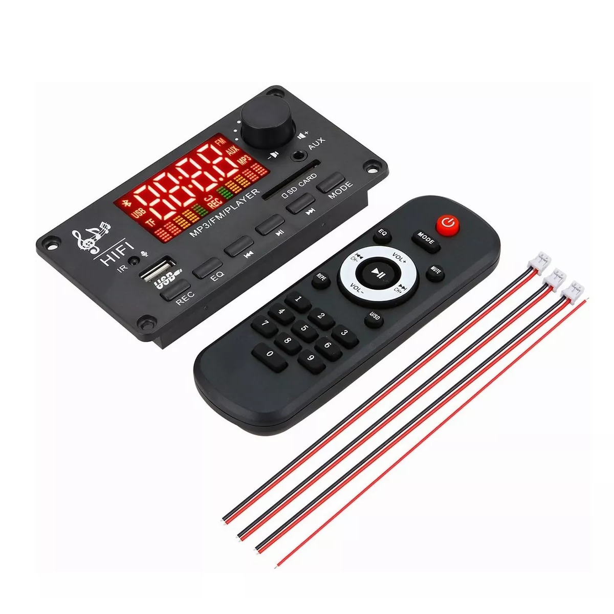 Modulo Reproductor De Audio Bluetooth Usb Sd Auxiliar 2*50w