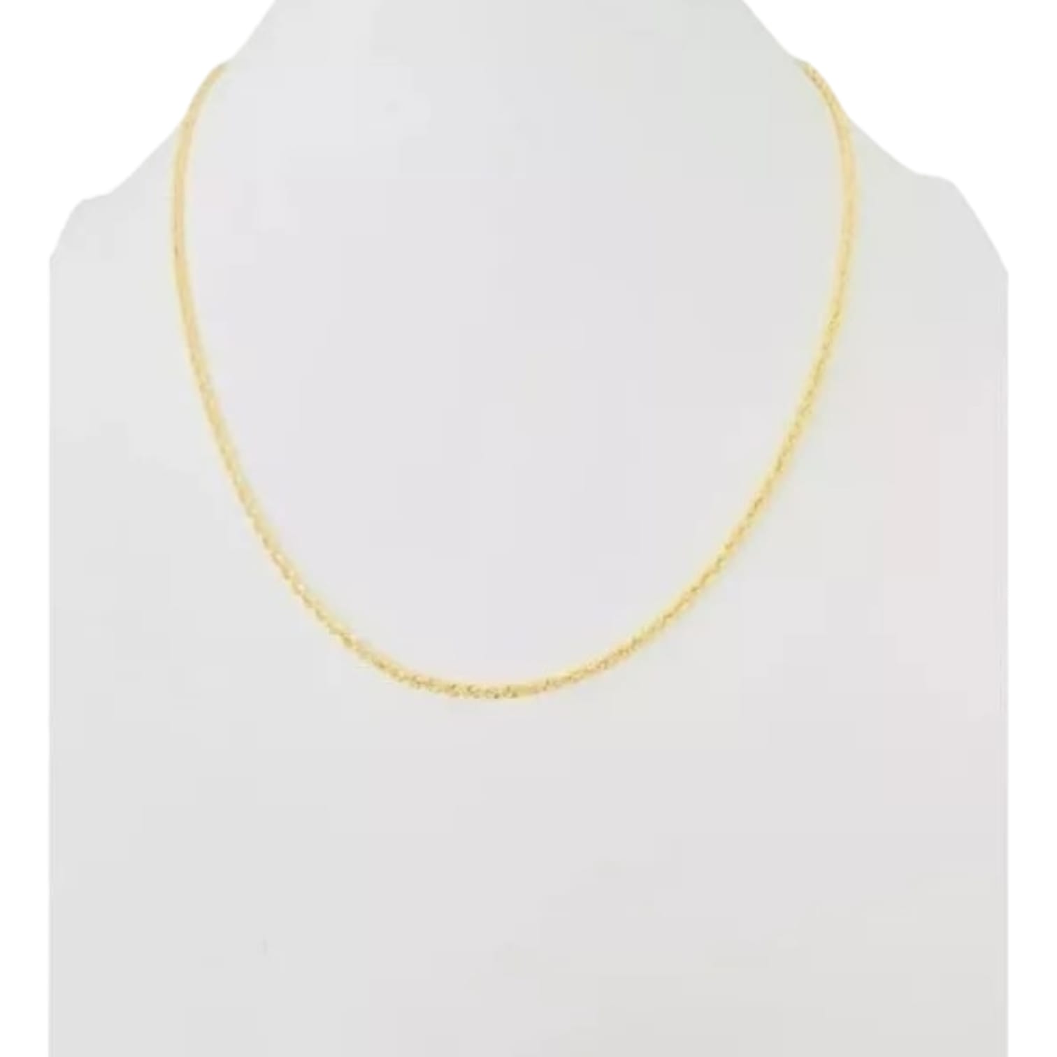 Set Torzal Cadena 45 Cm + Pulsera 18 Cm X 2 Mm Oro 14 K.