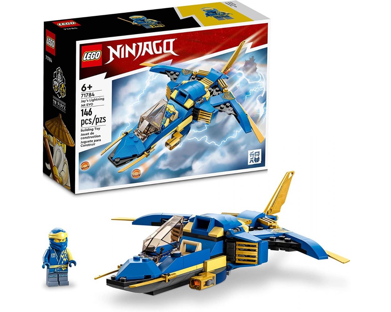 Lego NINJAGO Jay's Lightning Jet EVO 71784