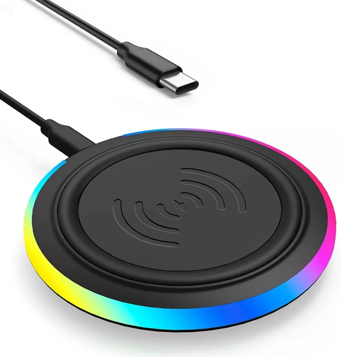 Cargador Inalambrico Móvil De Carga Rápida Qi Universal 15w