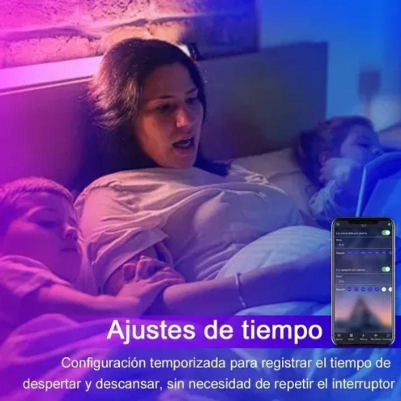 Tiras De Luces Led Rgb De 5 M Con Bluetooth/control Por App.