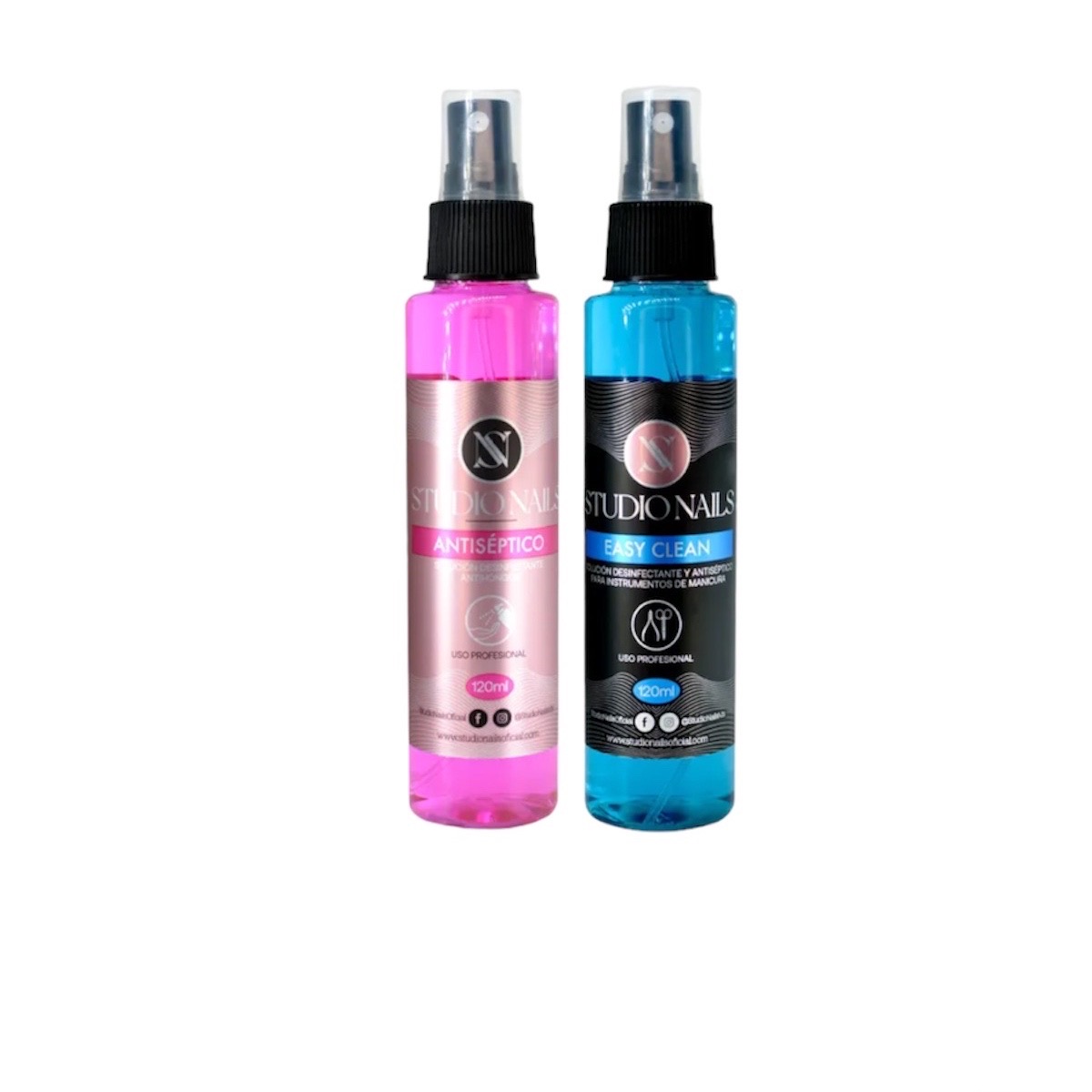 Studio Nails Antiséptico y Easy Clean 120 ml 