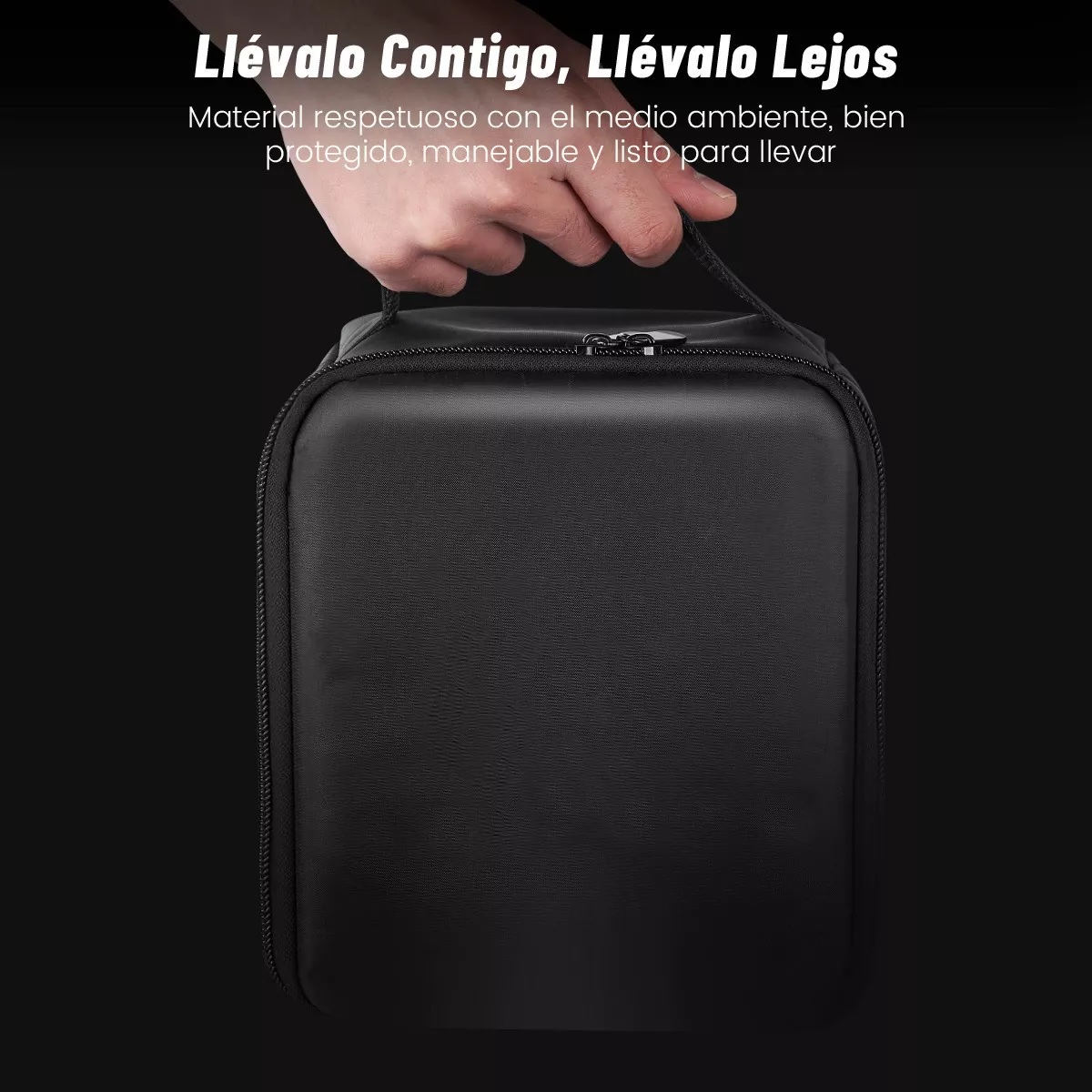 Proyector Portátil Inalámbrico Mini Wifi 1080p Led Remoto Blanco