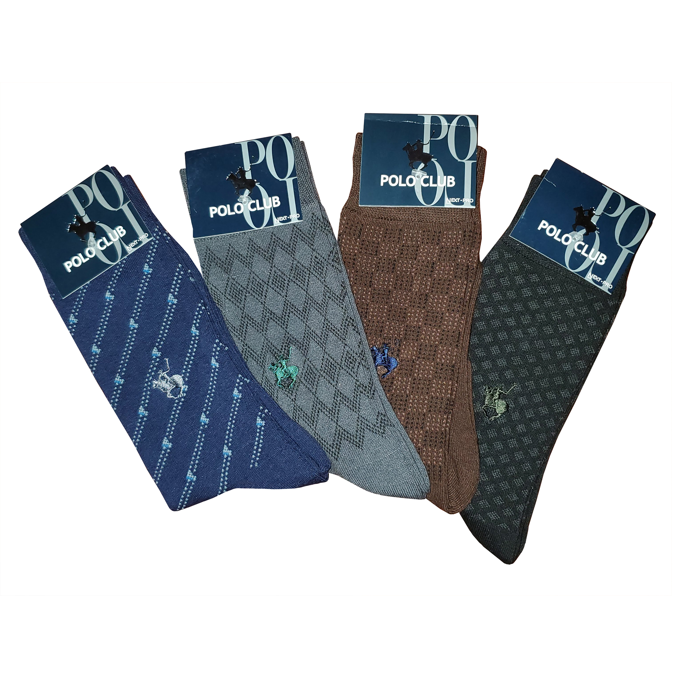 Calcetín Para Caballero Polo Club 6 Pares.