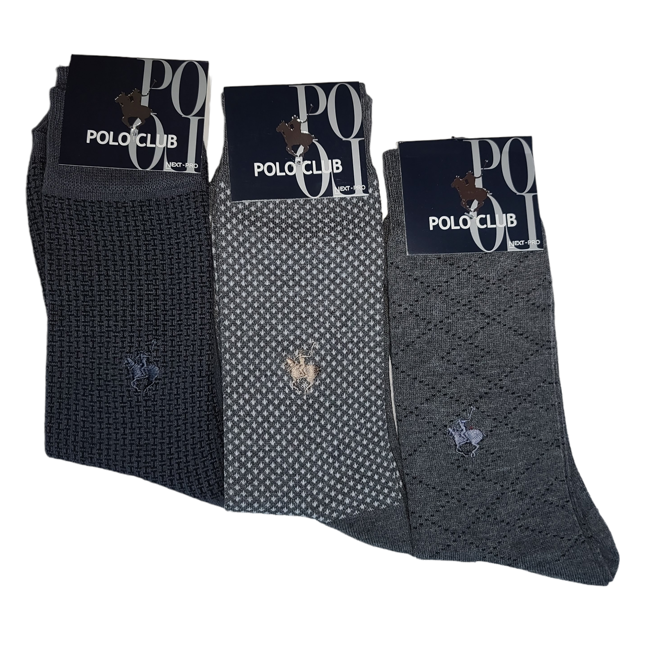 Calcetín Para Caballero Polo Club 6 Pares.