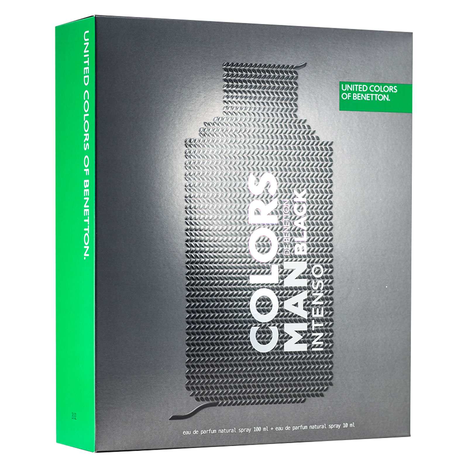Benetton Set Colors Man Black Intenso EDP 100ml