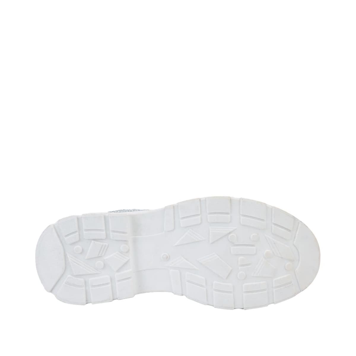 Bota Belinda Peregrin de lona blanca con pedrería y agujetas, 1085336