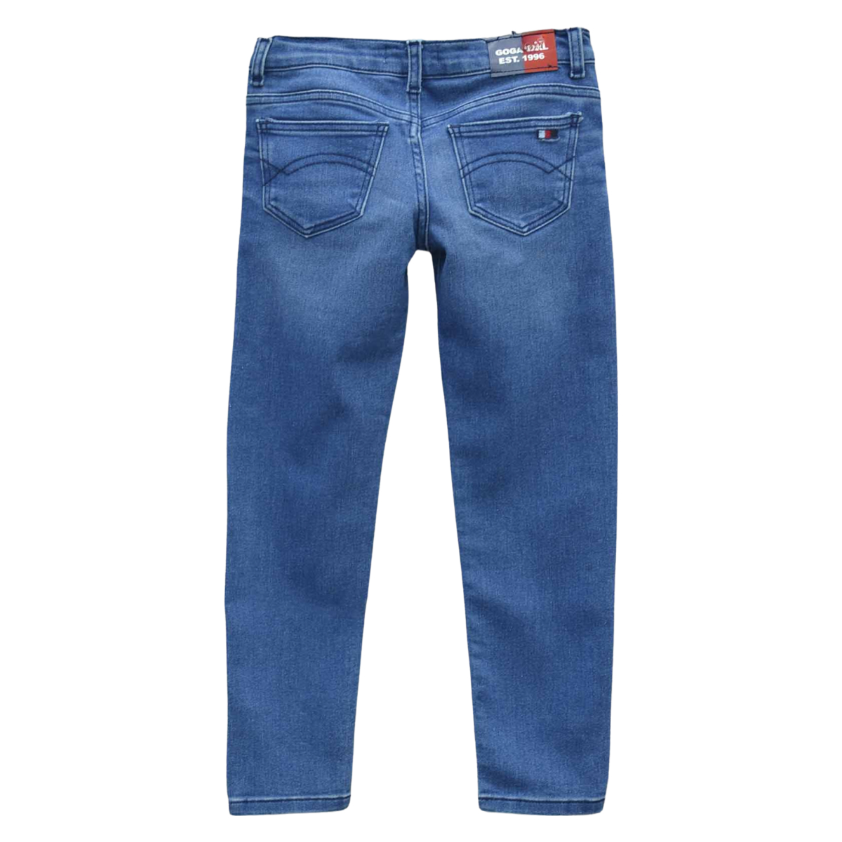 Pantalón de mezclilla slim fit para niña