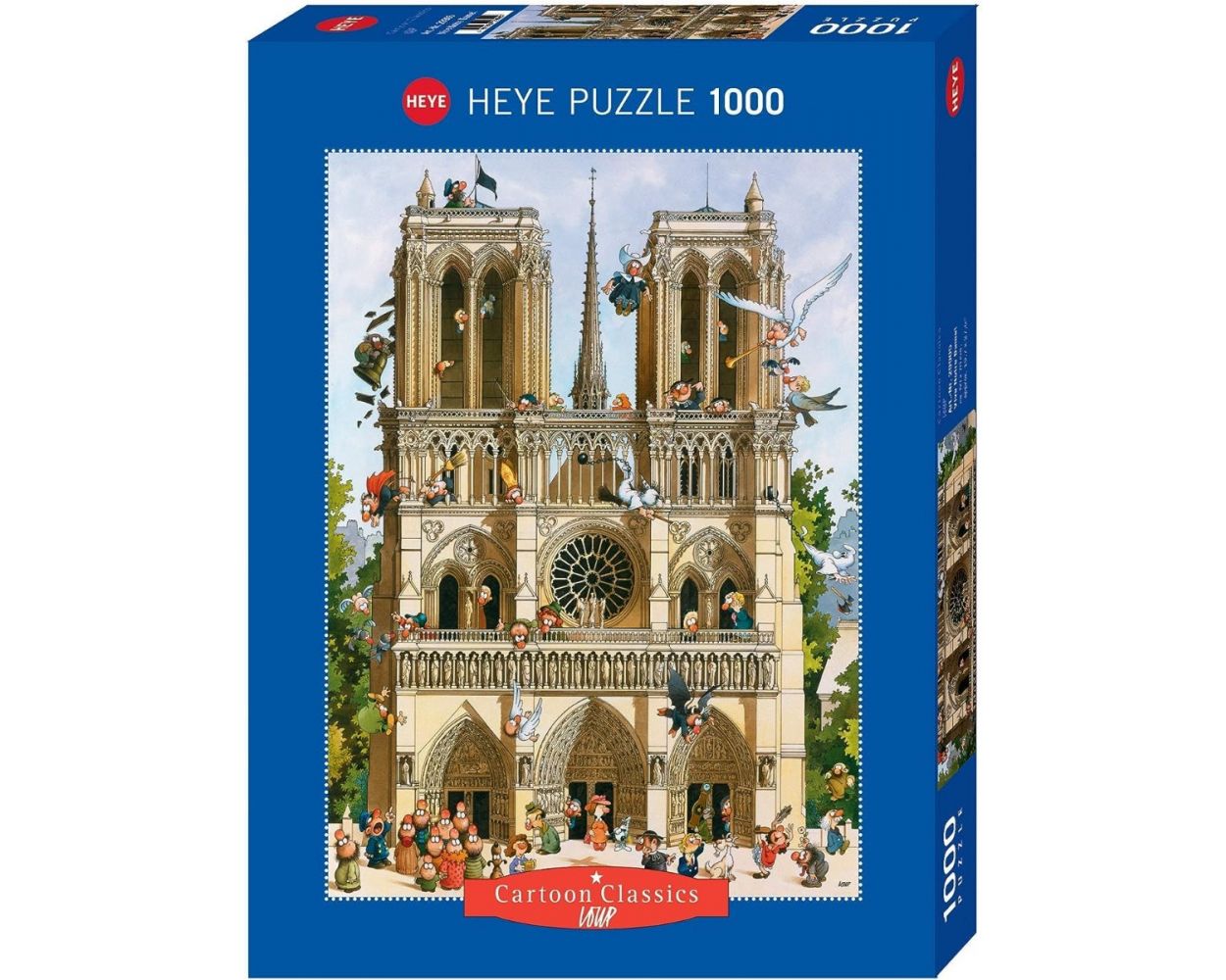 Bluebird Puzzle Kathedrale Notre-Dame de Paris (1000 Teile) ab 11,95