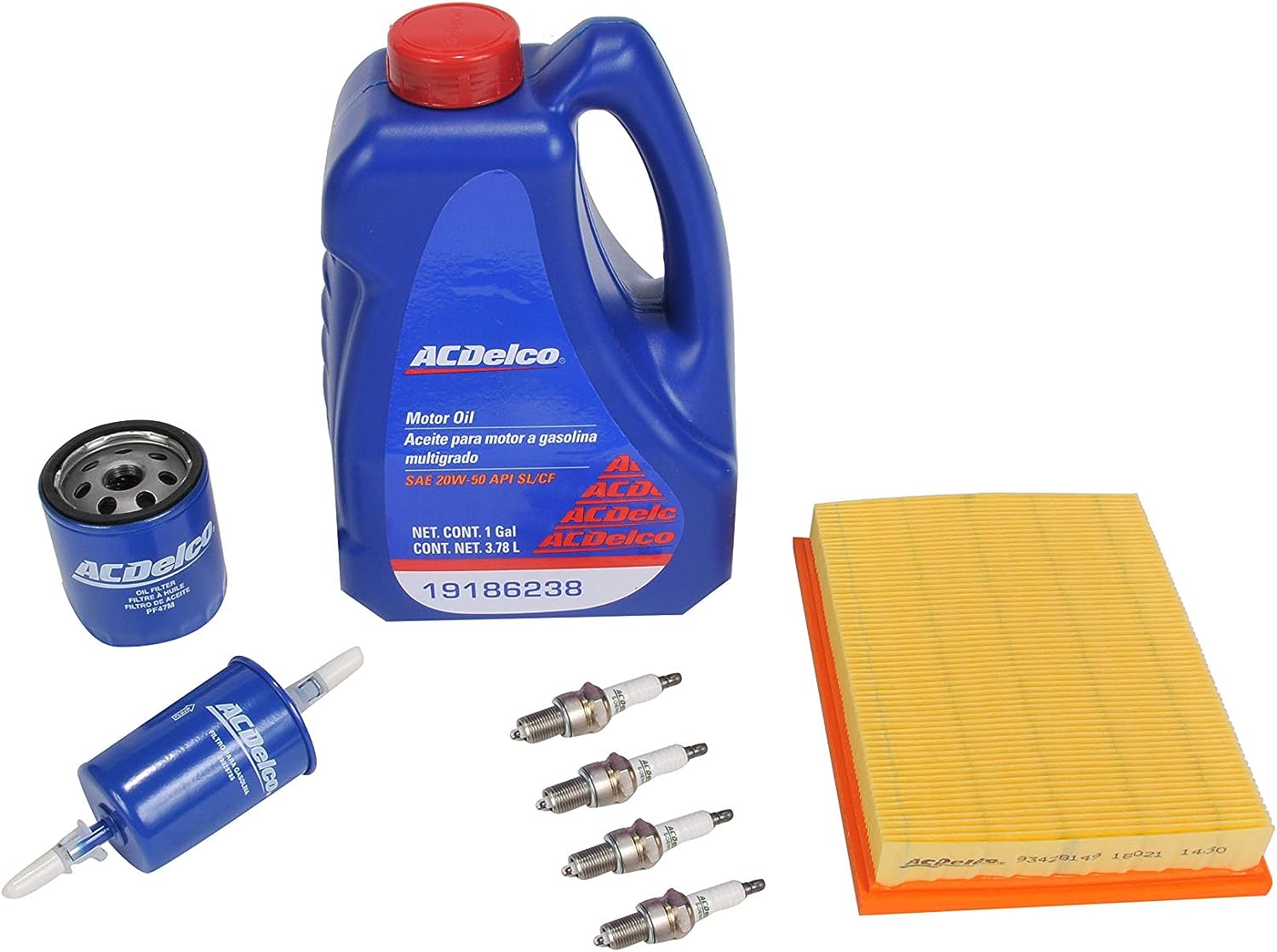 KIT AFINACION 20W50 MULTIGRADO CHEVY