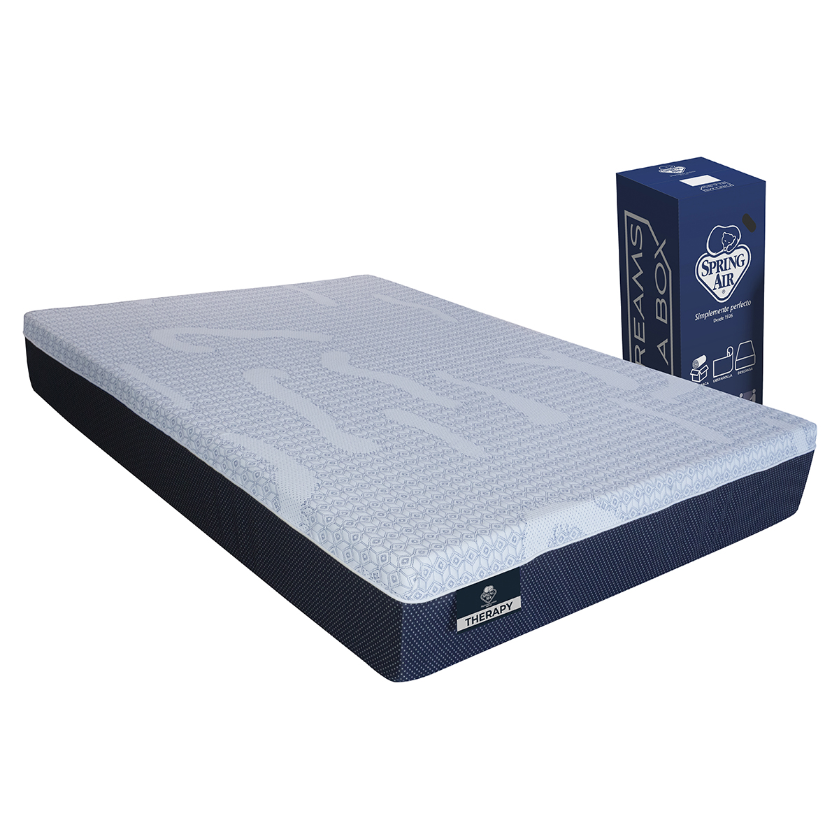 Colchón en Caja Dreams in a Box Spring Air Therapy Queen Size