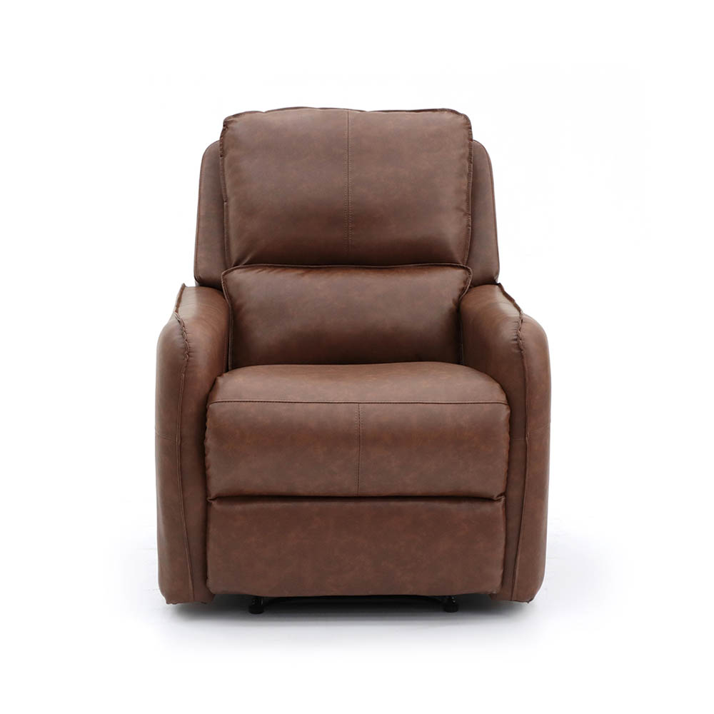 Sillon Reposet Reclinable Eléctrico Con Masajeador Quebec Marrón