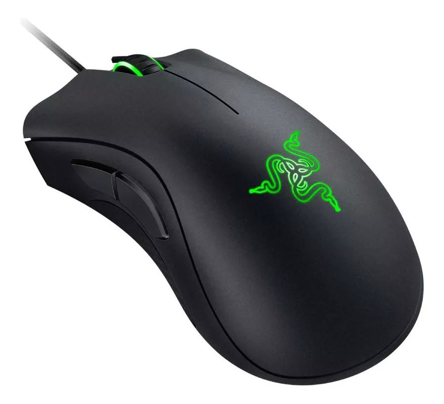 Mouse Alambrico Gamer Razer Deathadder Essential - Negro