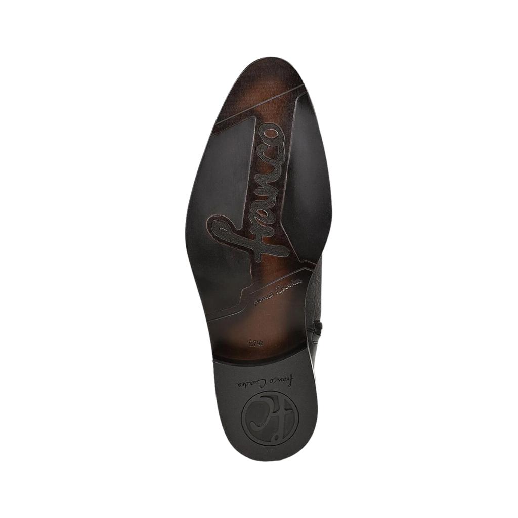 Bota Franco Cuadra En Piel Genuina De Venado Para Caballero