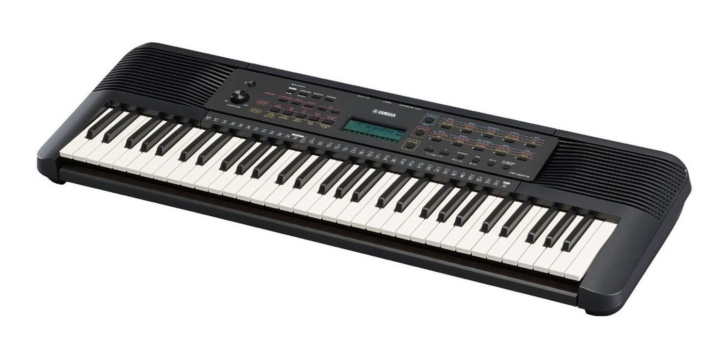 Paquete de Teclado Yamaha PSRE273 con Audífonos, Base y Funda