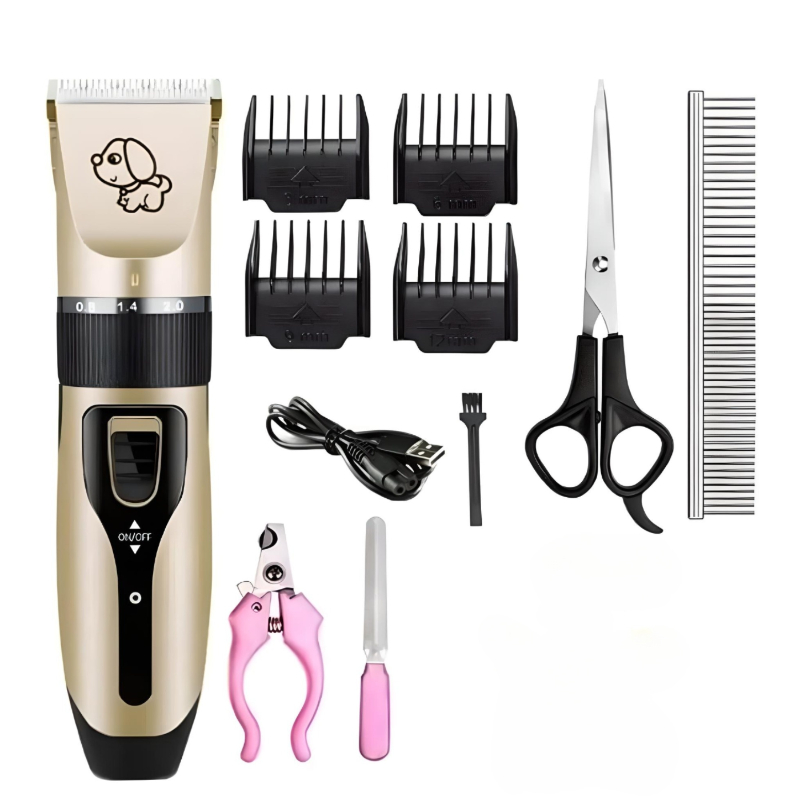 Máquina Rasuradora Cortadora Pelo Para Perros Mascotas