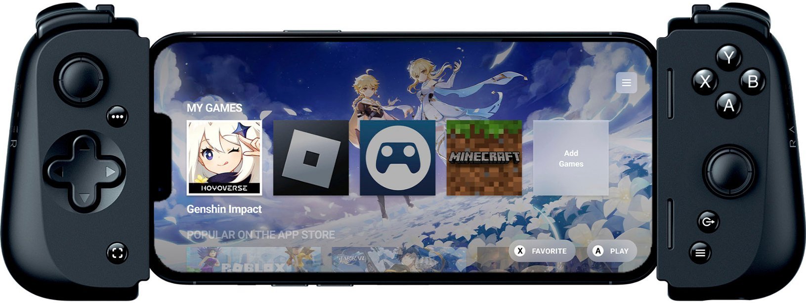 Accesorio Gaming Celular Razer Kishi V2 IOS - Negro