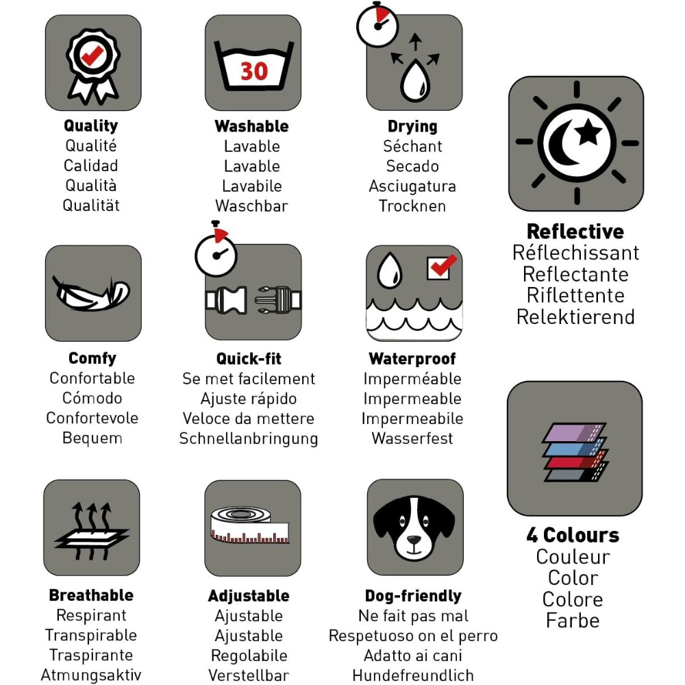 HALTI Collar Morado (35cm -50cm)