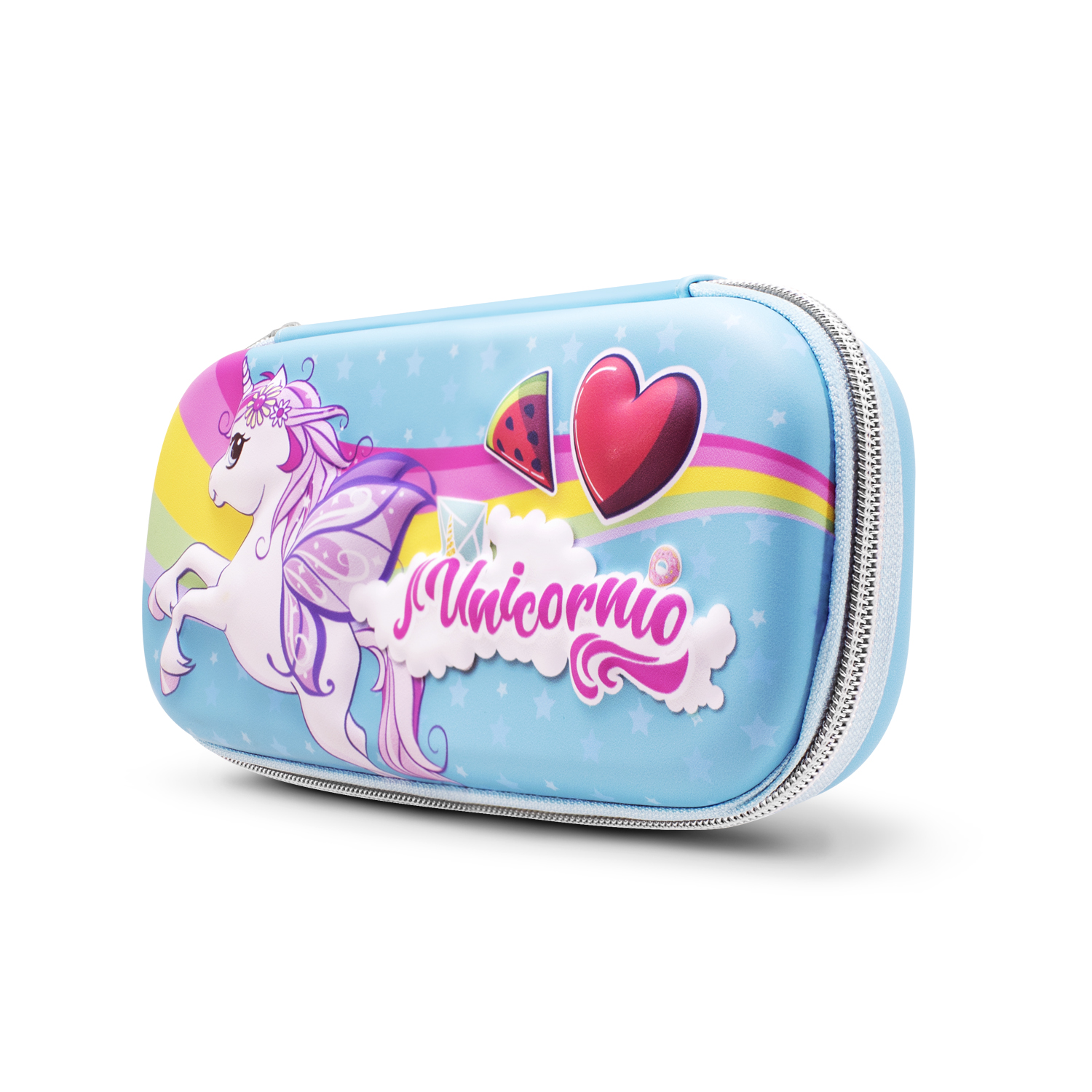 Lapicera Escolar para niña con diseño de Unicornio