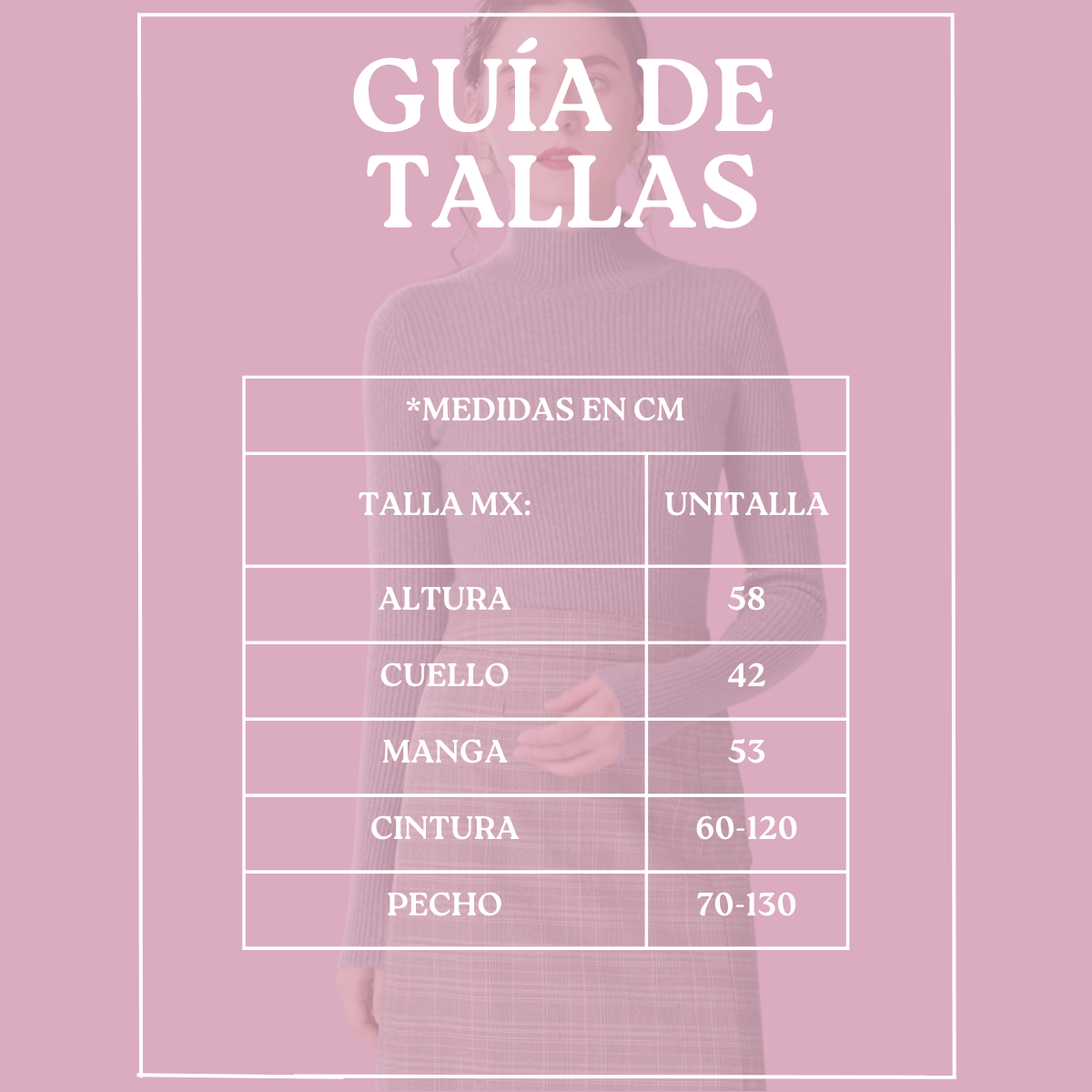 Suéter De Mujer Moda Canalé Sweater Dama Cuello Alto Abrigo