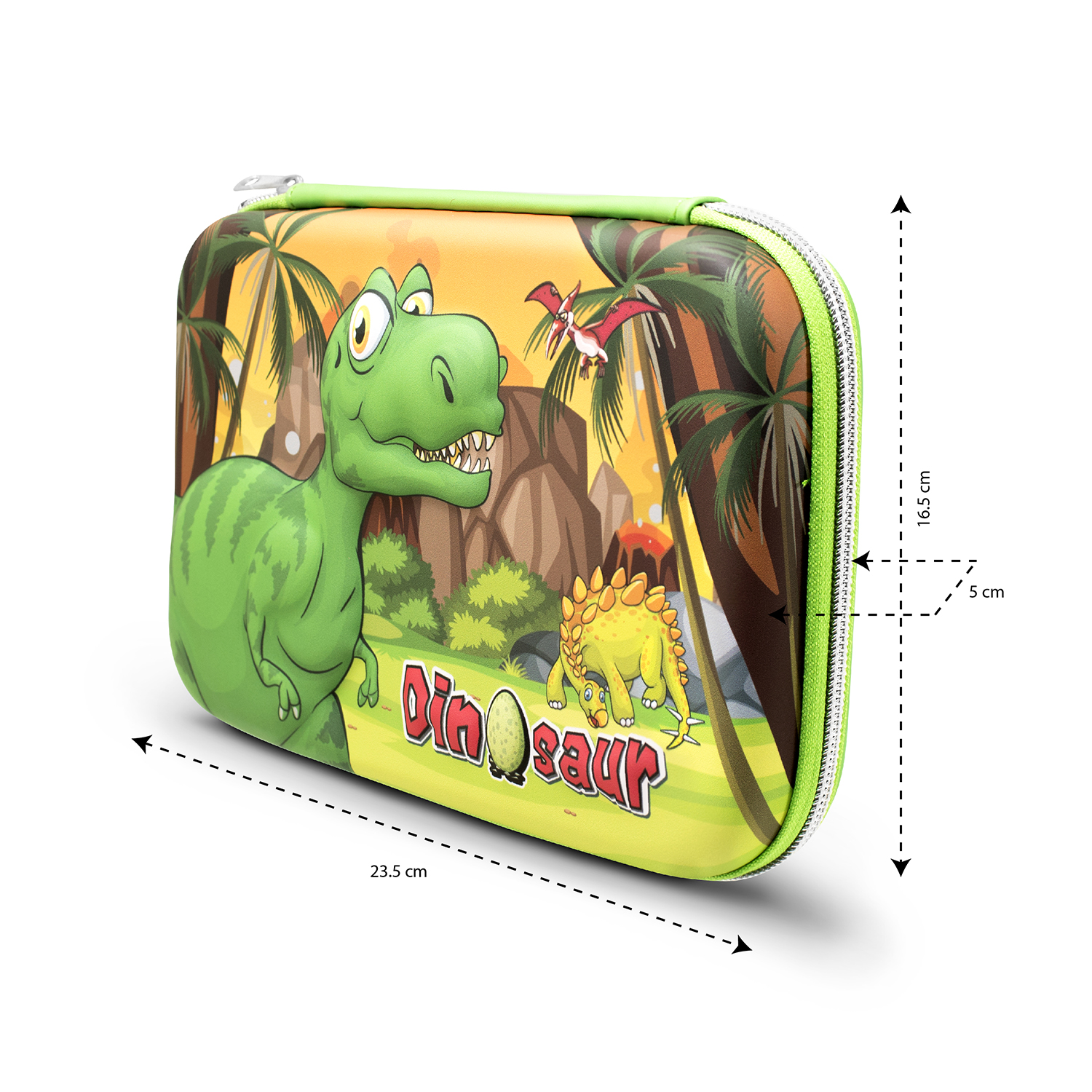 Lapicera Escolar para niños con diseño de Dinosaurio