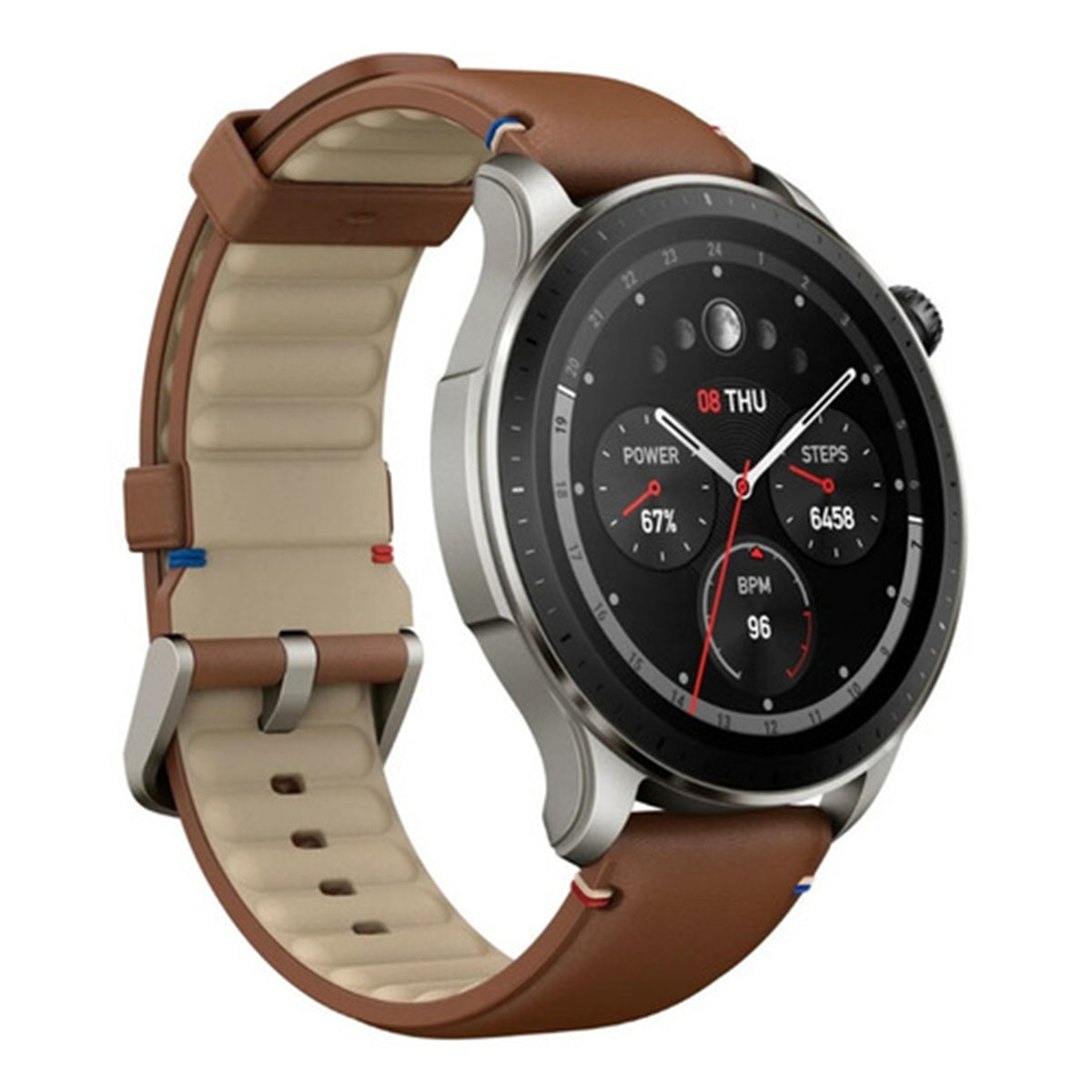 Smartwach Amazfit Gtr 4 Café Compatible Con Alexa