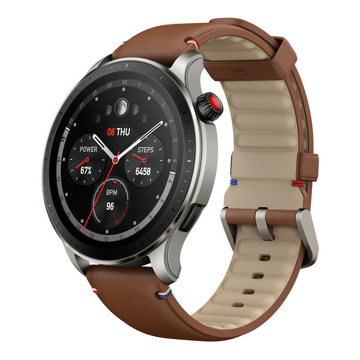 Smartwach Amazfit Gtr 4 Café Compatible Con Alexa