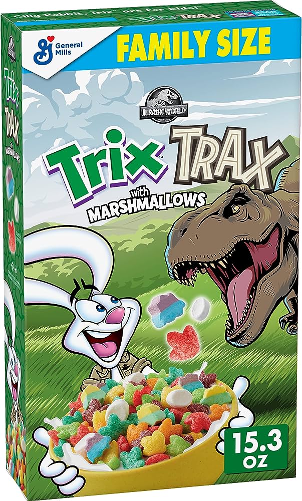 Cereal Trix Trax Sabor Frutal con Malvaviscos 433 Gr Importado