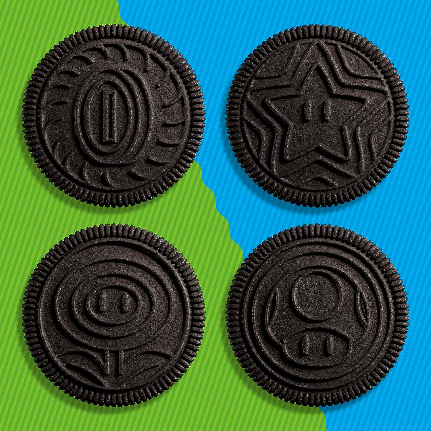 Galletas Oreo Edición Limitada Super Mario Bros Pack Individual de 345gr Importado