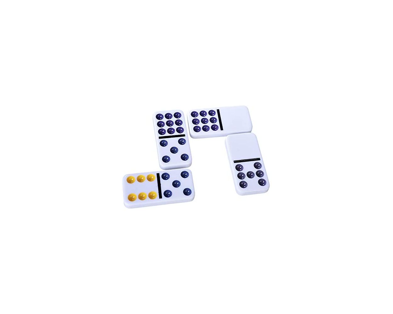  Novelty Poker Domino Doble 9 Foil