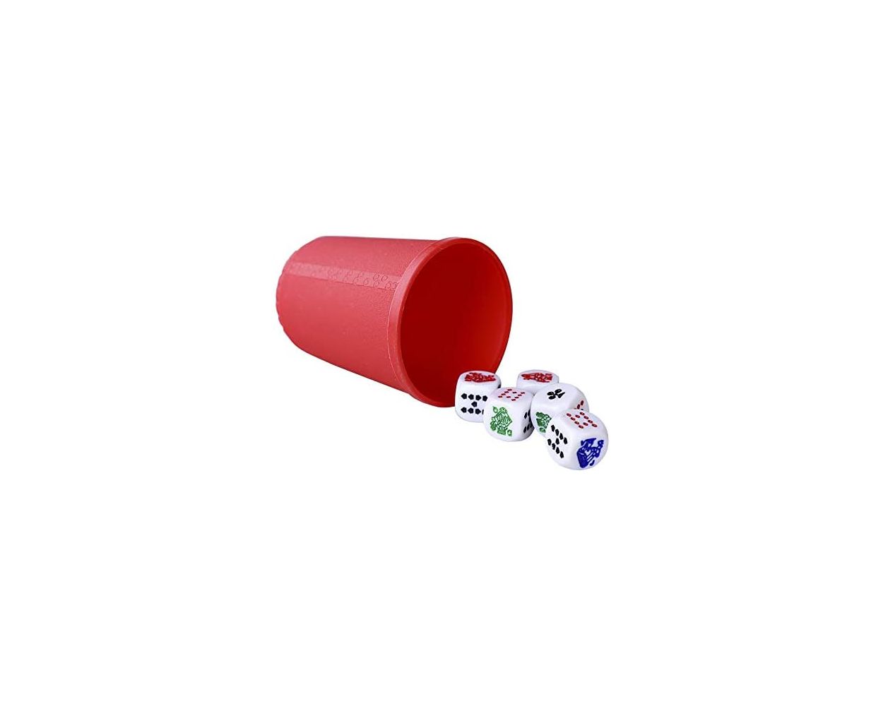  Novelty Poker Domino Doble 9 Foil