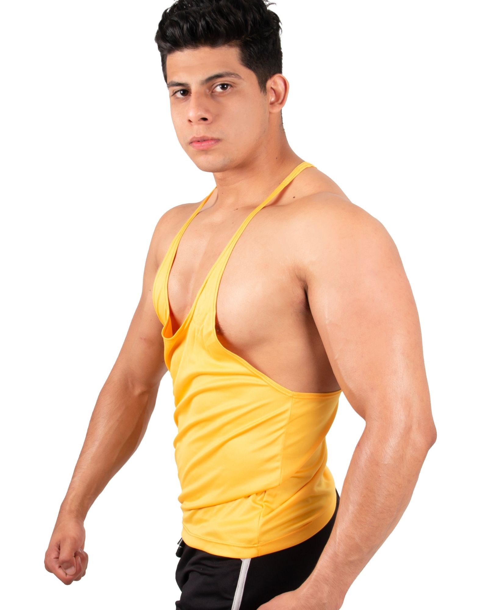 Playera Deportiva Hombre Tank Top Olímpica Dry Fit Gym - Manufit